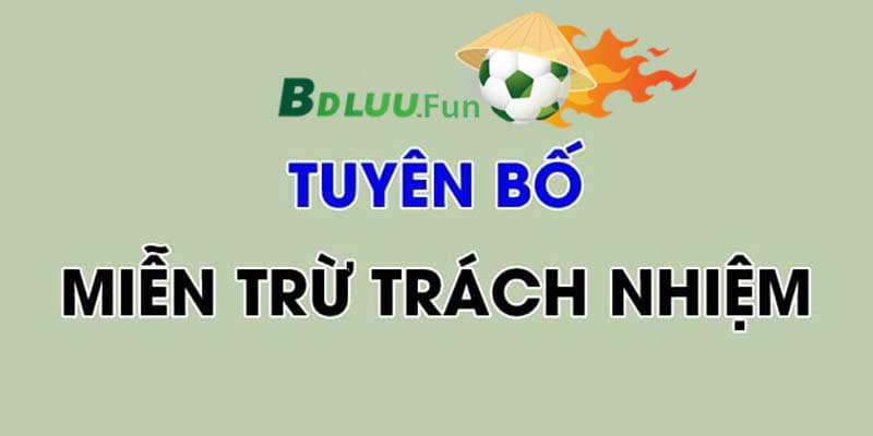 Chính Sách Miễn Trừ Trách Nhiệm Website Bdluu.fun